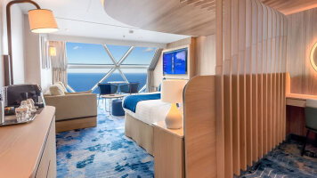 Harmony of the Seas Ocean View Panoramic Suite (No Balcony)