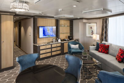 Harmony of the Seas AquaTheater Suite with Large Balcony