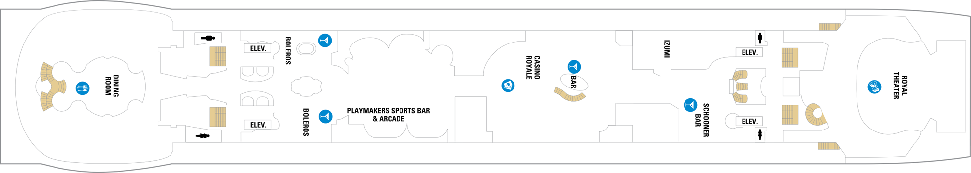 Independence Of The Seas - Reviews, Deckplans & Cruise Schedule - Royal 