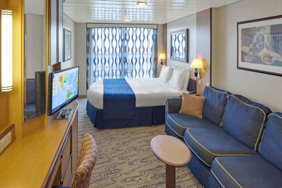 Jewel of the Seas Spacious Sunset Ocean View Balcony