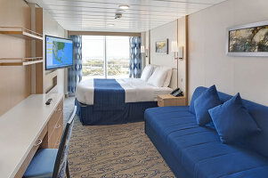 Navigator of the Seas Ocean View Panoramic Suite (No Balcony)