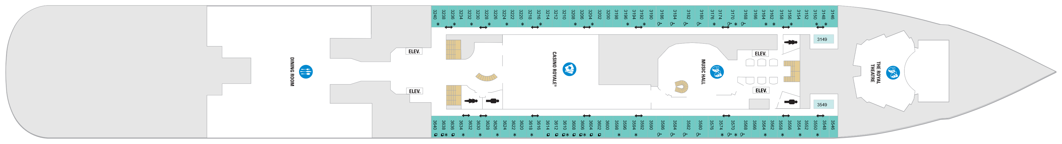 Odyssey Of The Seas Reviews Deckplans And Cruise Schedule Royal Caribbean 7817