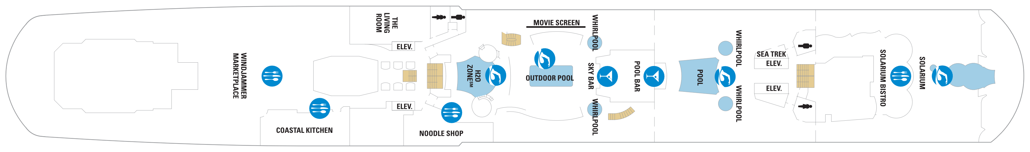 Quantum of the Seas - Reviews, Deckplans & Cruise Schedule - Royal ...