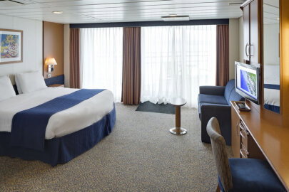 Radiance of the Seas Connecting Ocean View Balcony