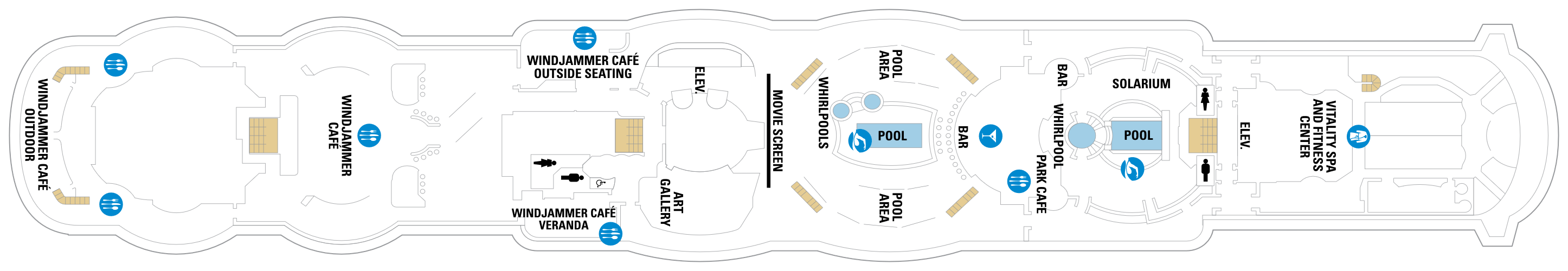 Serenade of the Seas - Reviews, Deckplans & Cruise Schedule - Royal ...