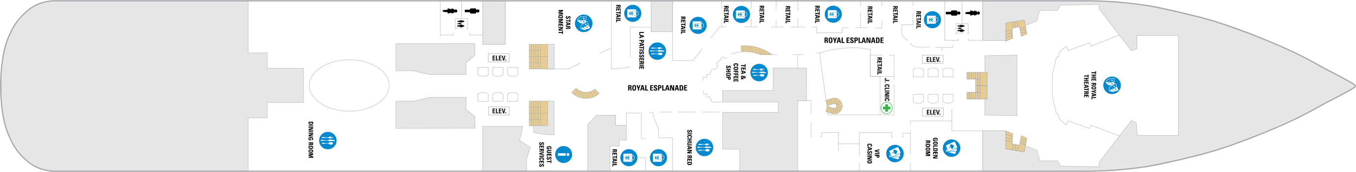 Spectrum of the Seas - Reviews, Deckplans & Cruise Schedule - Royal ...