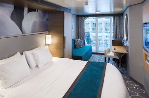 Symphony of the Seas Boardwalk AquaTheater View