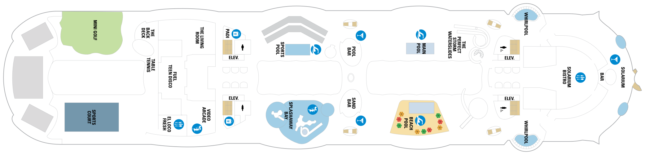 Symphony of the Seas - Reviews, Deckplans & Cruise Schedule - Royal ...