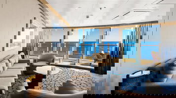 Utopia of the Seas Spacious AquaTheater Suite