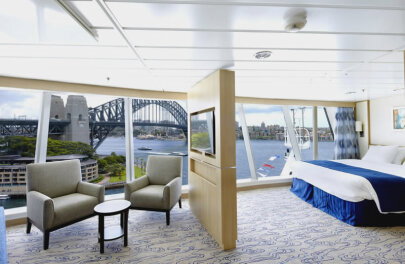 Voyager of the Seas Ocean View Panoramic Suite (No Balcony)