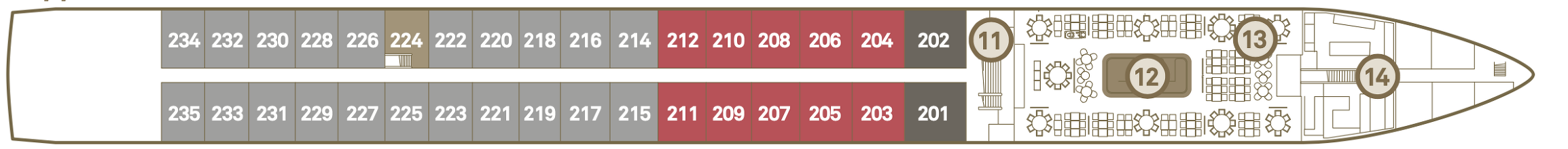 Sapphire Deck (Level 2)