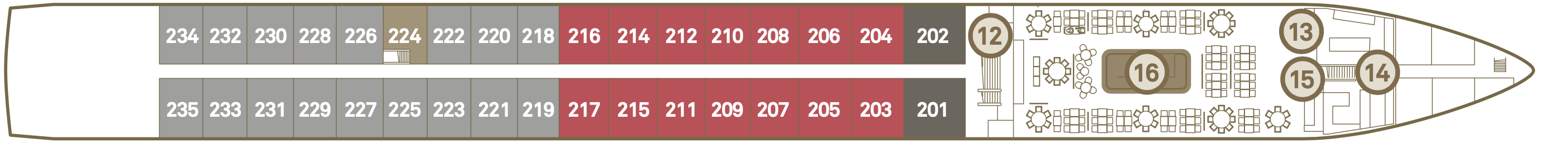 Sapphire Deck (Level 2)