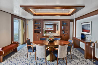 Seabourn Ovation Suite (Grand Wintergarden)