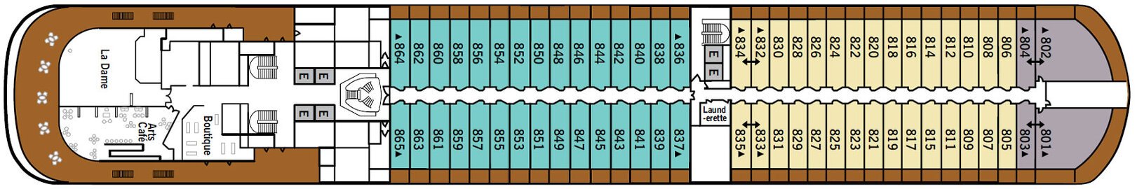 Silver Dawn - Reviews, Deckplans & Cruise Schedule - Silversea