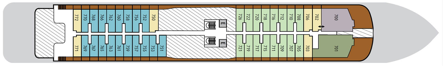 Silver Endeavour - Reviews, Deckplans & Cruise Schedule - Silversea