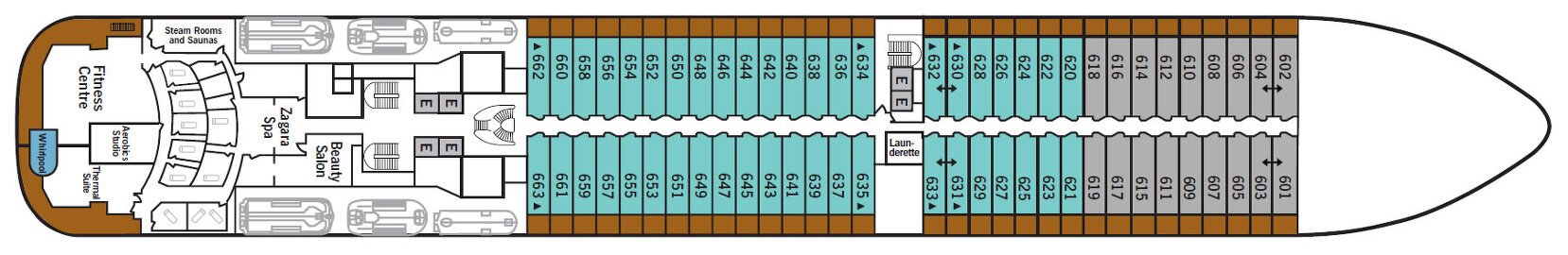 Silver Moon - Reviews, Deckplans & Cruise Schedule - Silversea