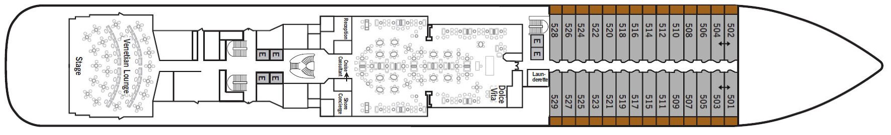 Silver Muse - Reviews, Deckplans & Cruise Schedule - Silversea