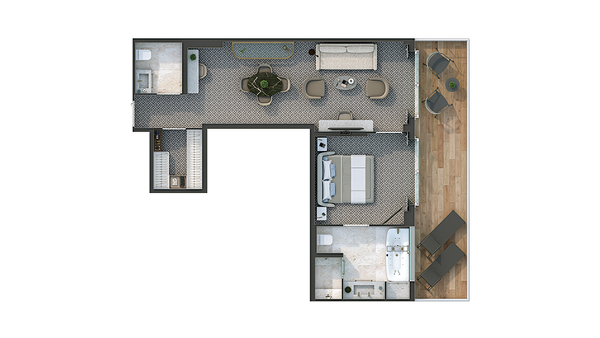 Silver Nova Cabin Image