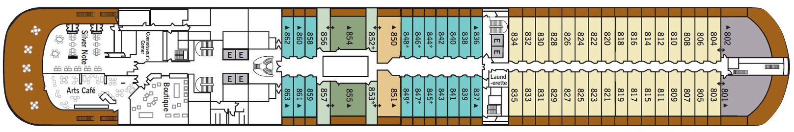 Silver Spirit - Reviews, Deckplans & Cruise Schedule - Silversea