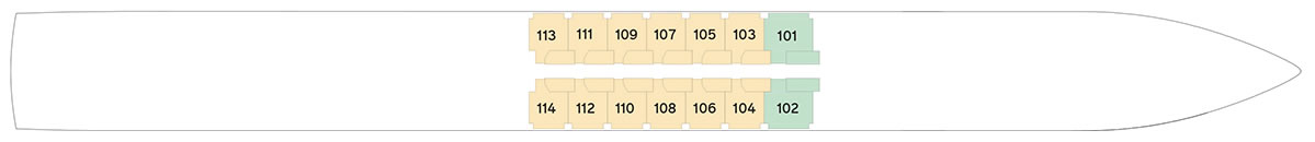 Emerald Deck (Level 1)