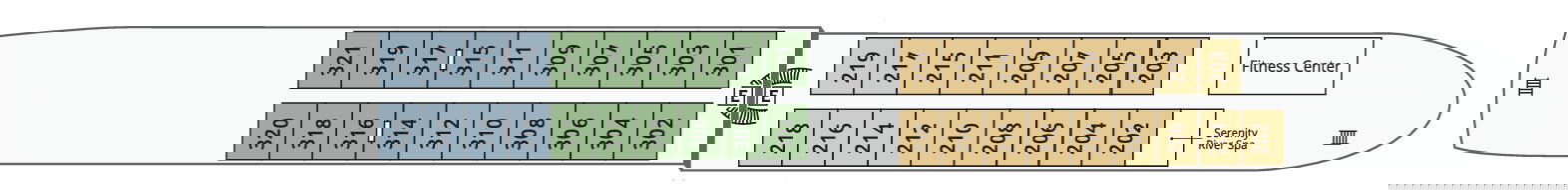 Danube Deck (Level 2)