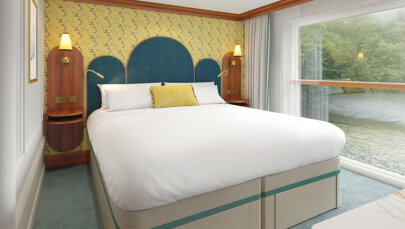 S.S. Audrey Deluxe French Balcony Stateroom