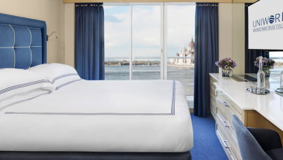 S.S. Beatrice Deluxe French Balcony Stateroom
