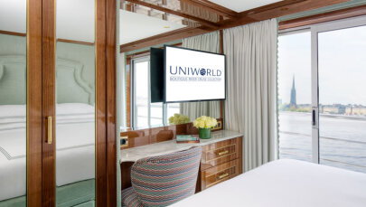 S.S. Bon Voyage French Balcony Stateroom