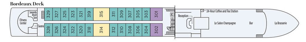 Bordeaux Deck (Level 3)