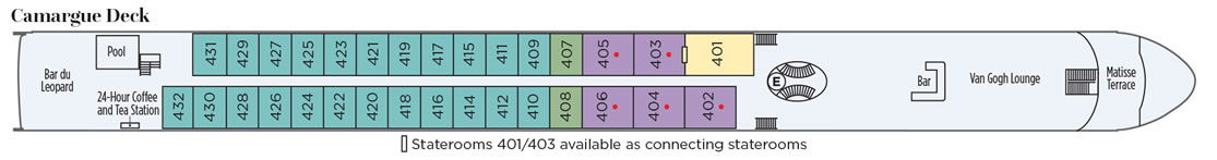 Camargue Deck (Level 3)