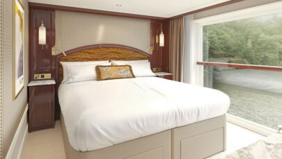 S.S. Emilie Deluxe French Balcony Stateroom