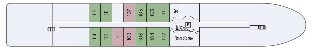 Madeira Deck (Level 1)