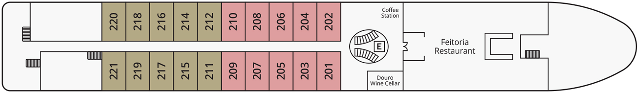 Cape Verde Deck (Level 2)