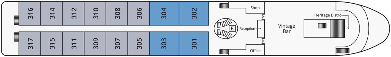 Azores Deck (Level 3)