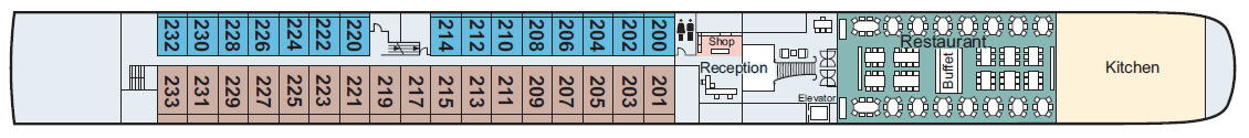 Viking Fjorgyn - Reviews, Deckplans & Cruise Schedule - Viking