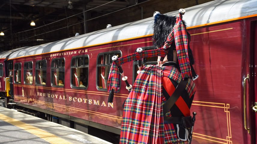 British Royale with the Royal Scotsman